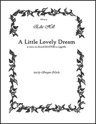 Little Lovely Dream SATB choral sheet music cover Thumbnail